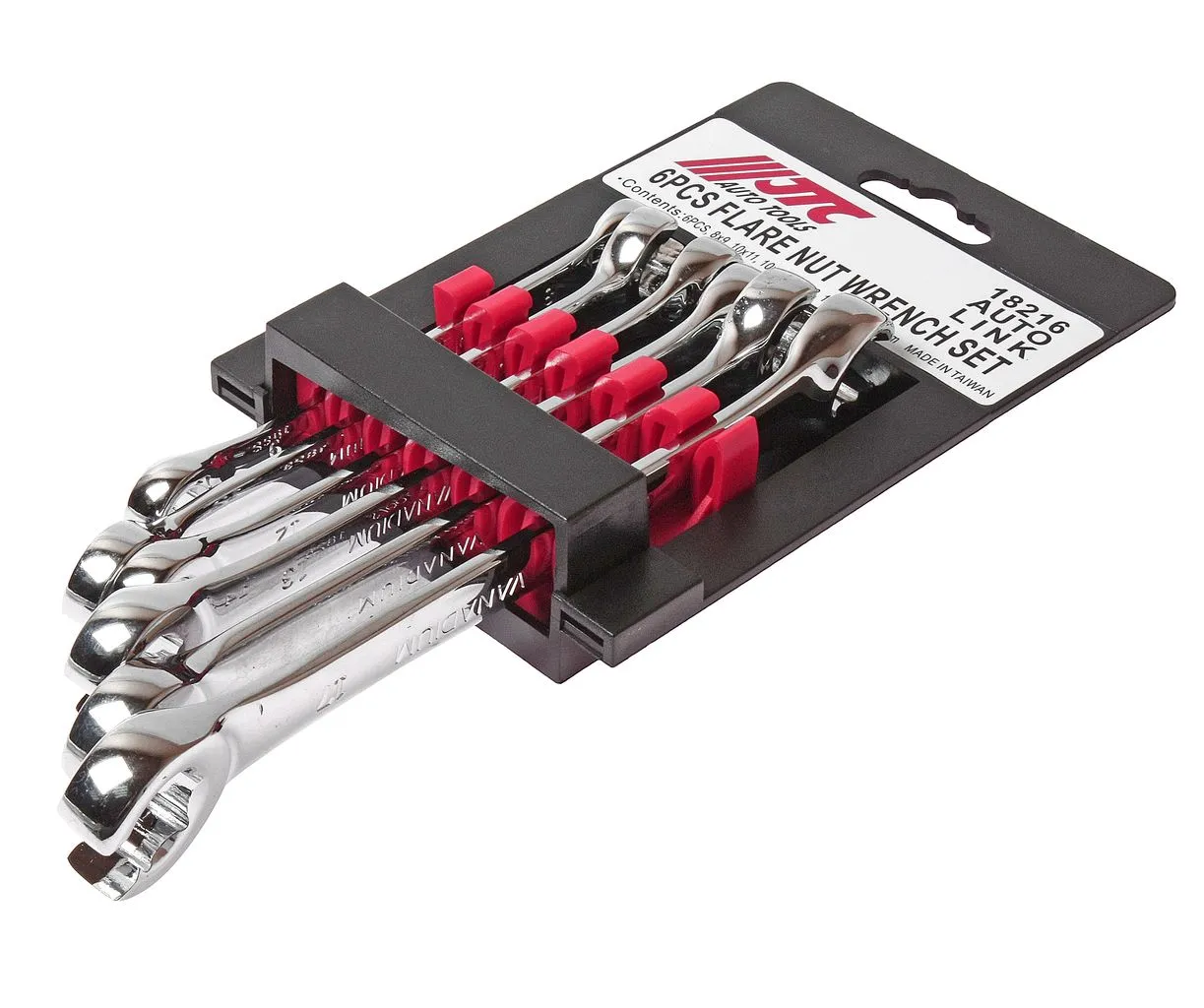 Набор ключей разрезных 8-17мм двухсторонних 6 предметов JTC купить