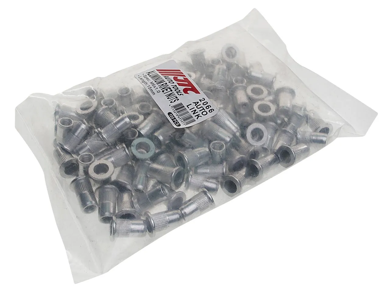 Заклепка резьбовая M6х1мм алюминиевая 100шт. JTC купить