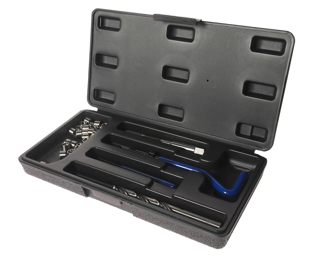 Набор инструментов для восстановления резьбы (вставки М8х1.25, L=10.8мм, 20шт.) 24 предмета JTC купить