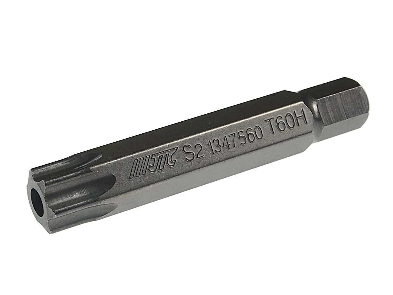 Бита TORX Т60Hх75мм 10мм удлиненная S2 JTC купить