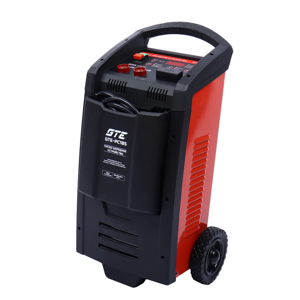 Устройство пуско-зарядное 12-24V/50-550Ач/500А передвижное GTE купить