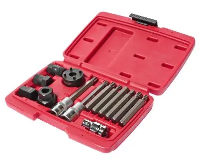 Съемник шкивов генераторов 14 предметов в кейсе JTC