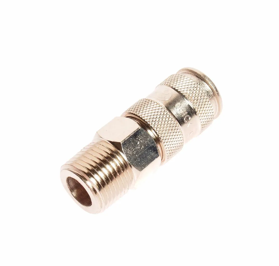 Переходник для компрессора M1/2" быстросъемный с клапаном наружная резьба JTC купить