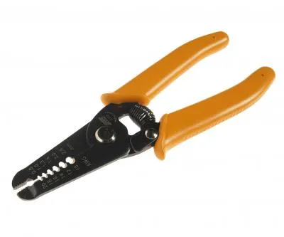 Клещи для снятия изоляции с кабелей 0.8-2.6мм (желтые ручки) JTC