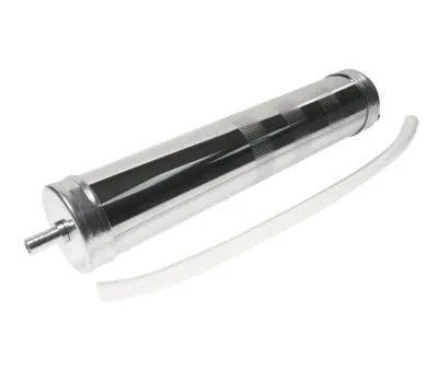 Шприц маслозаливной 500мл (сталь), шланг JTC