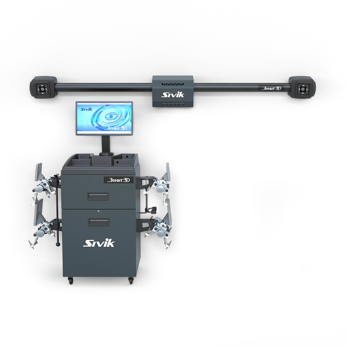 Стенд регулировки развала схождения Зенит-3D С2КС