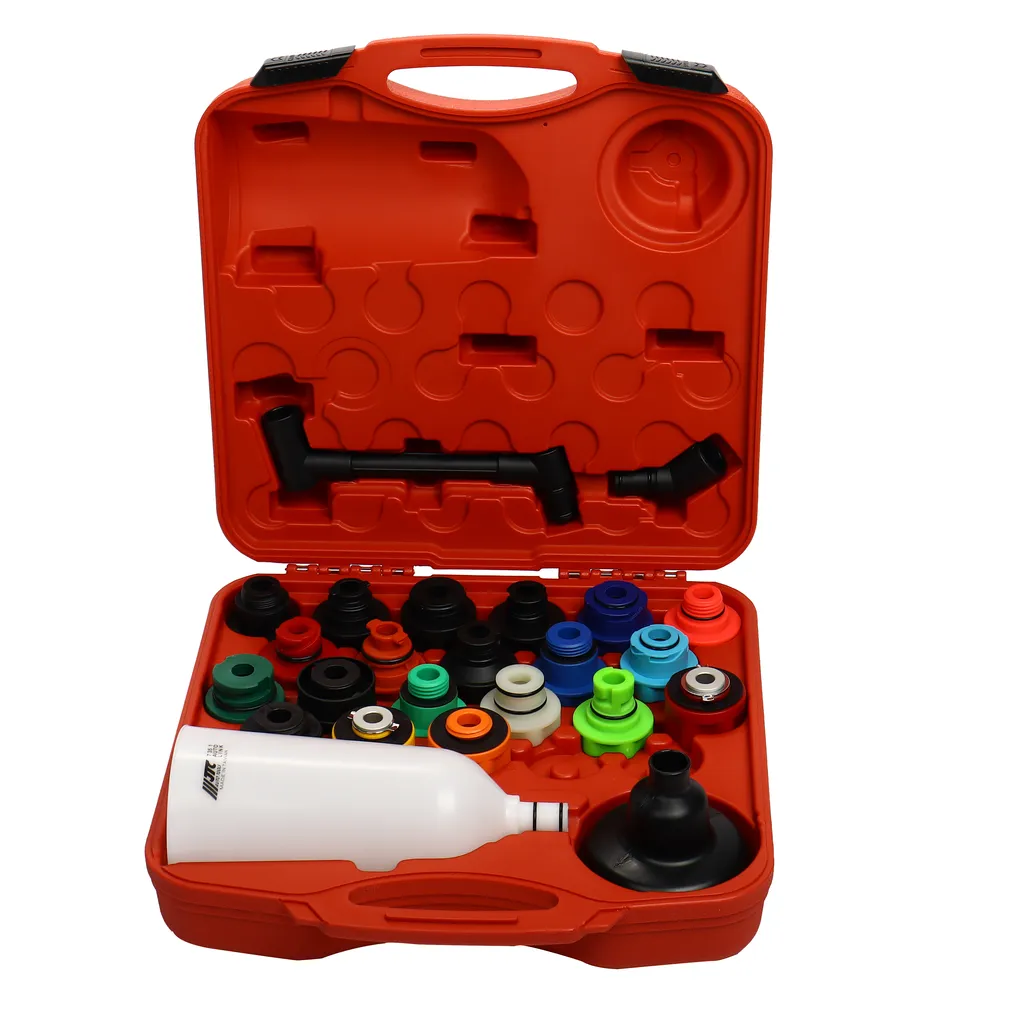 Набор адаптеров для заправки масла универсальный с воронкой 24 предмета JTC купить