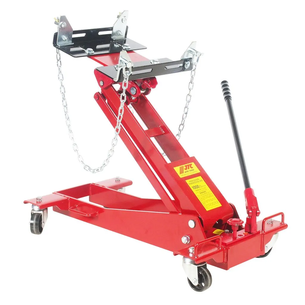 Домкрат подкатной 1т 200-750мм с вращающейся ручкой (для ДВС и КПП) JTC купить