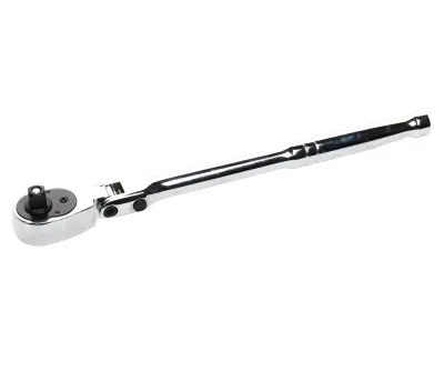 Ключ трещотка 3/8" 72 зуба 268мм шарнирная с металлической рукояткой JTC