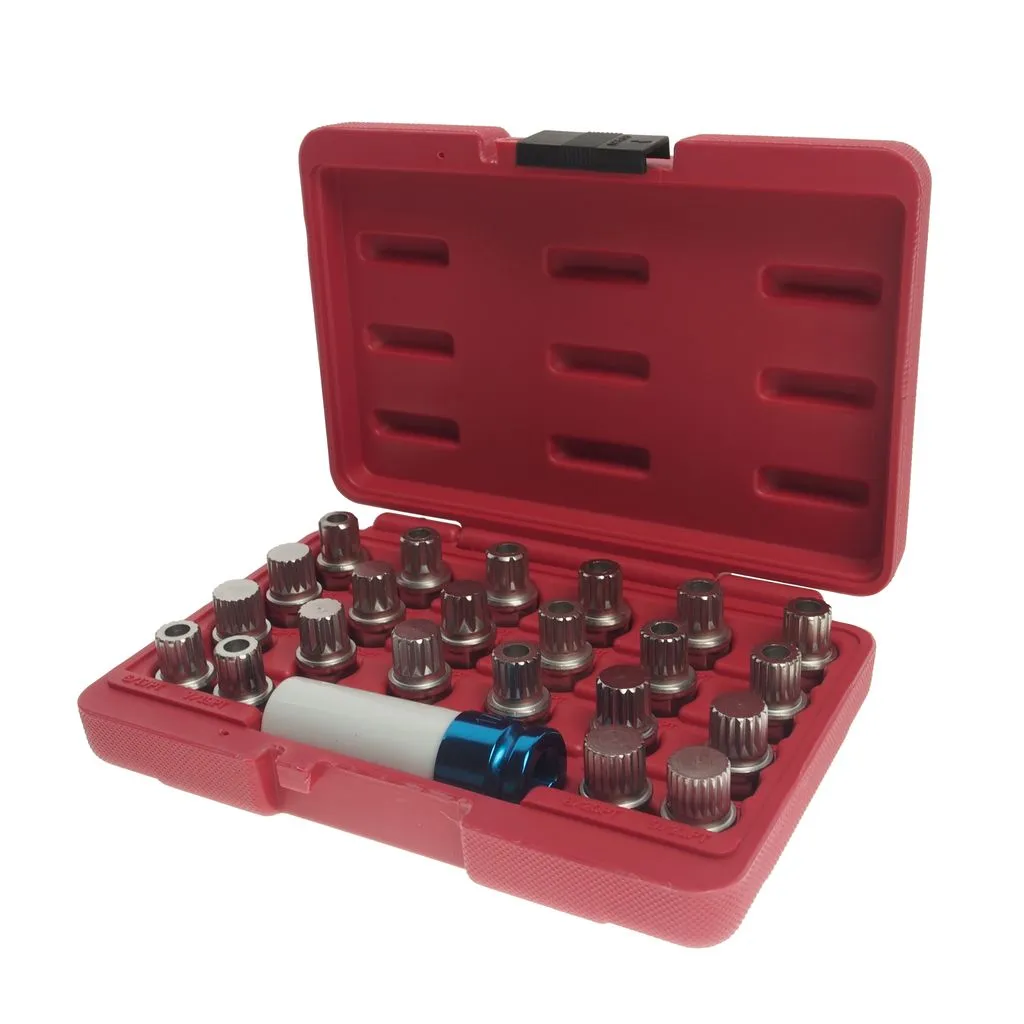 Набор головок для секретных болтов 23 предмета (VW) JTC купить