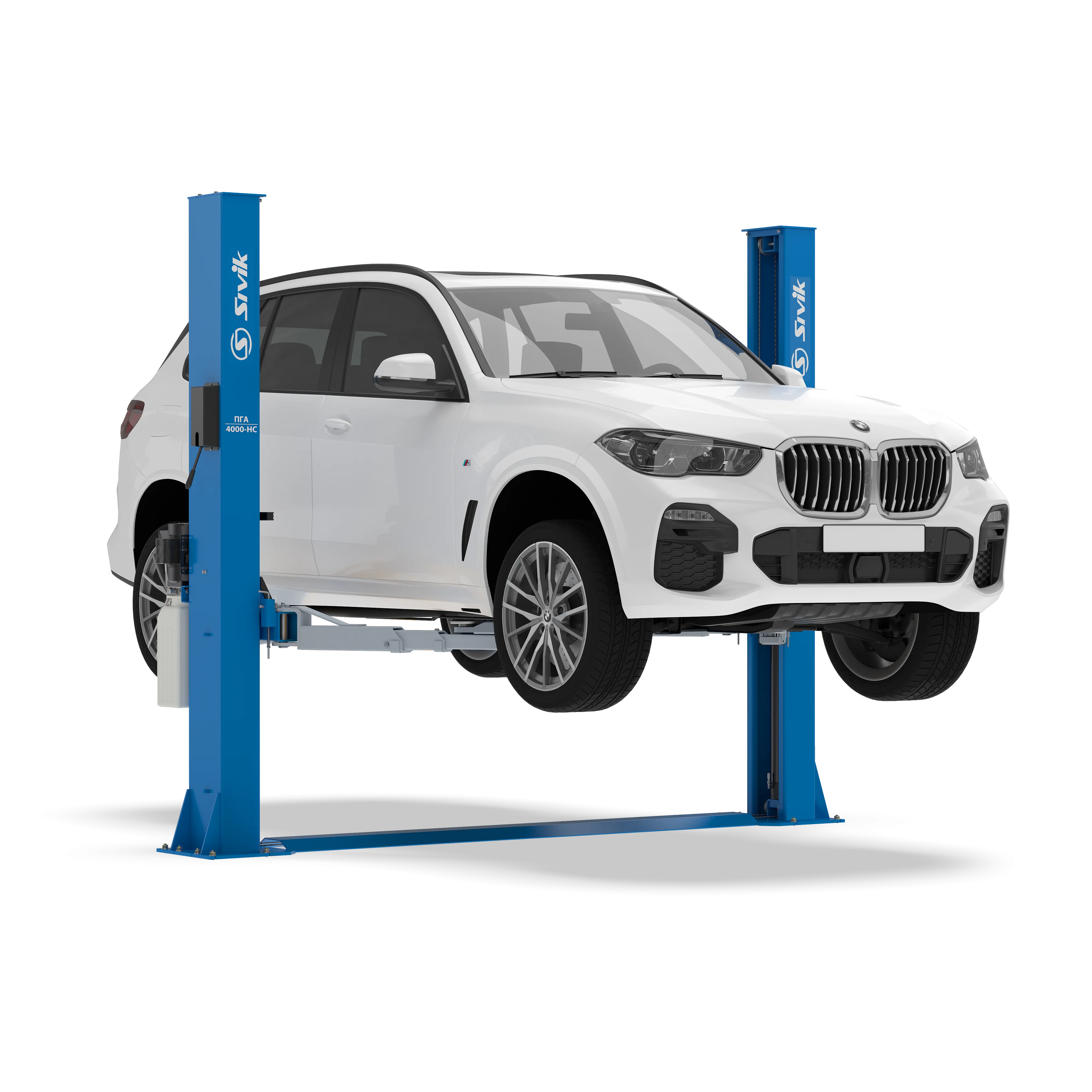 Электрогидравлический подъемник Двухстоечный электрогидравлический подъемник ПГА-4000-НС