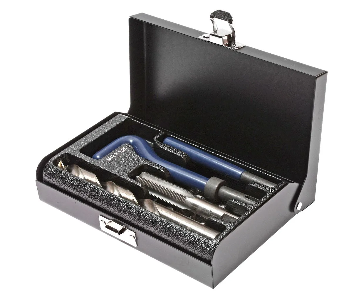 Набор инструментов и вставок для восстановления резьбы М12х1.25мм L=16.3мм 14 предметов JTC купить