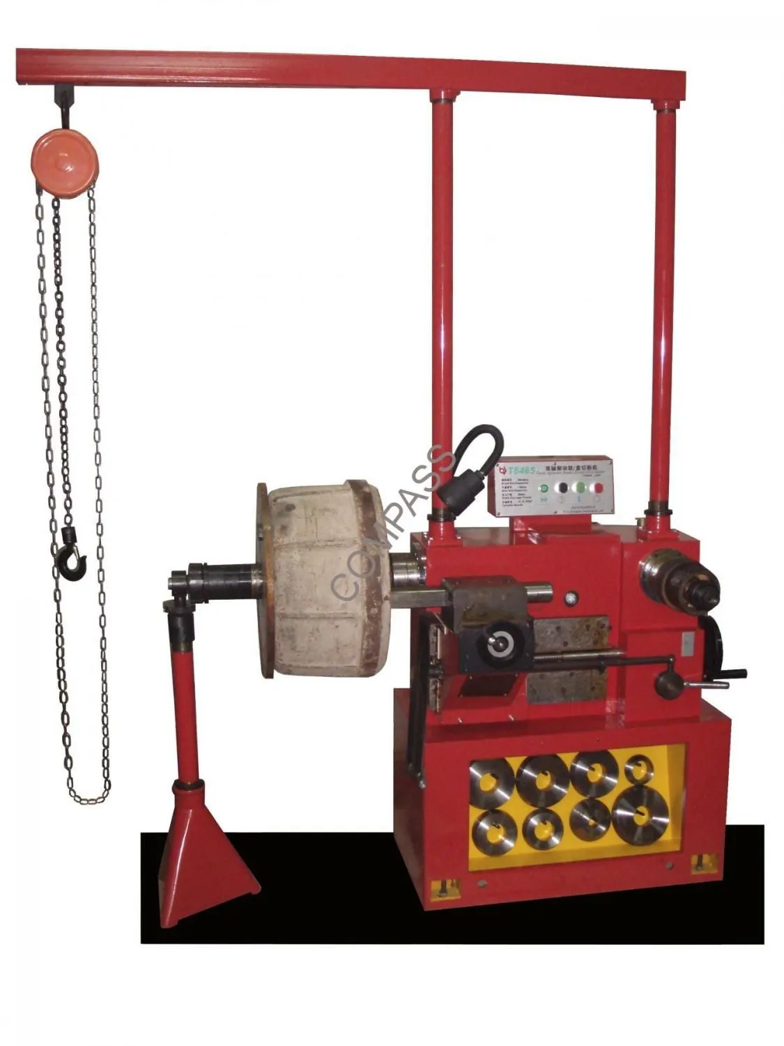 Станок для расточки тормозных барабанов и обточки тормозных накладок ТТН-420