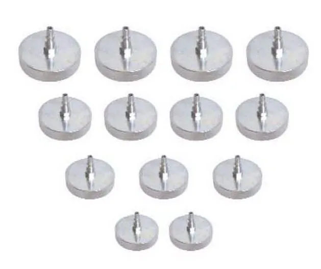 APAC 1891.M Набор адаптеров для для устройства прокачки гидросистем, 13 шт.