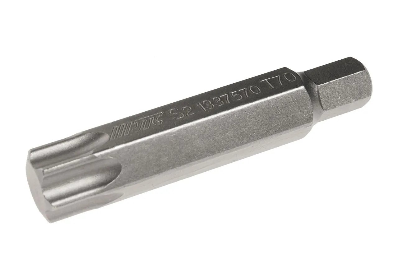 Бита TORX Т70х75мм 10мм удлиненная S2 JTC купить