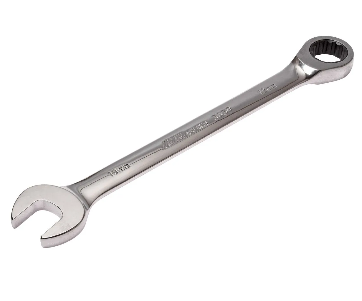 Ключ комбинированный 19х19мм трещоточный JTC купить