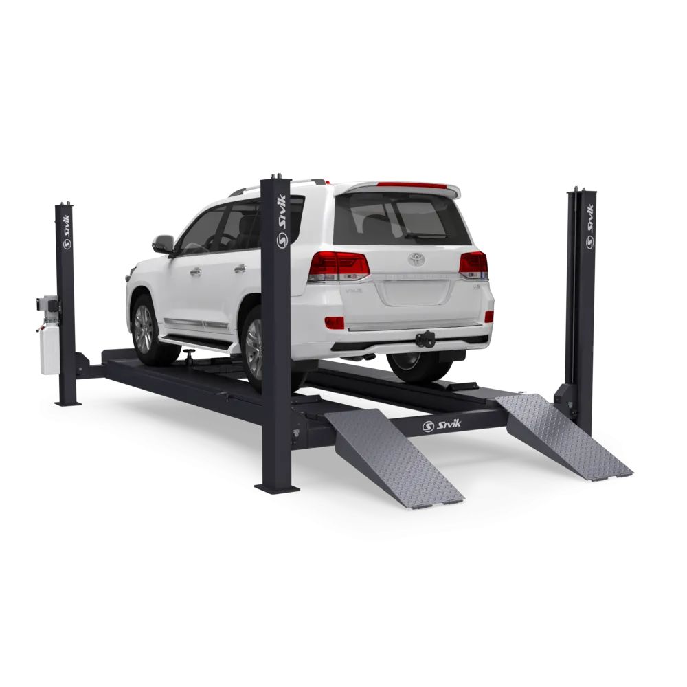 Электрогидравлический подъемник Четырехстоечный электрогидравлический подъемник ПГА-6500/4