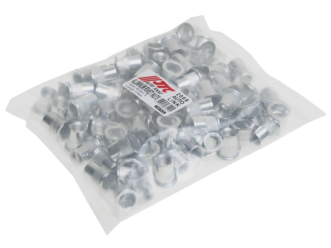 Заклепка M10х1.5мм алюминиевая резьбовая 100шт. JTC купить