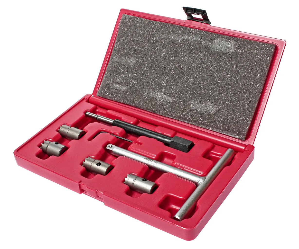 Набор инструментов для притирки седел форсунок дизельного двигателя 7 предметов в кейсе JTC купить