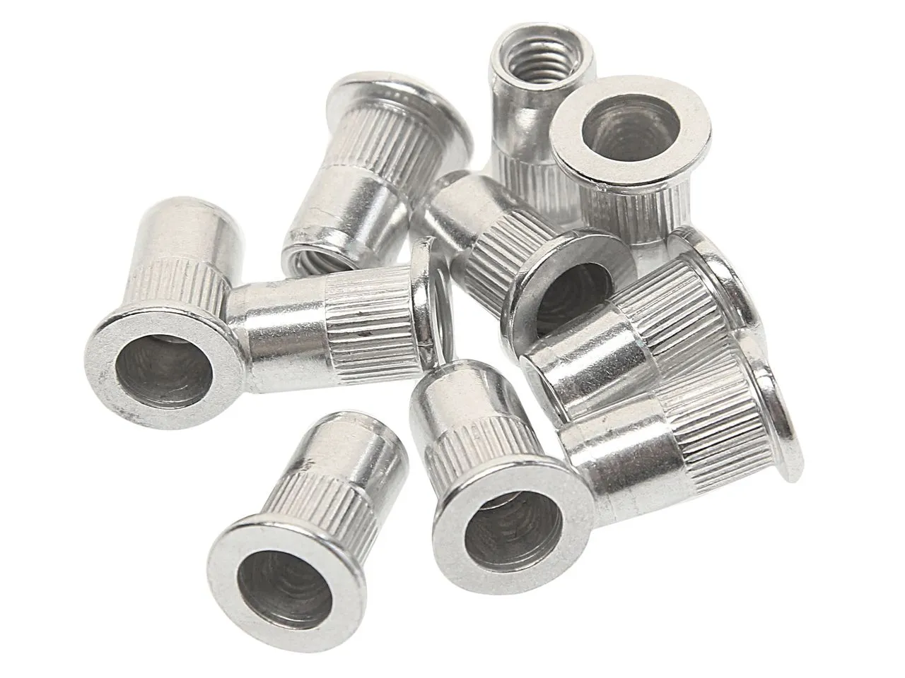 Заклепка резьбовая M6х1мм алюминиевая 10шт. JTC купить