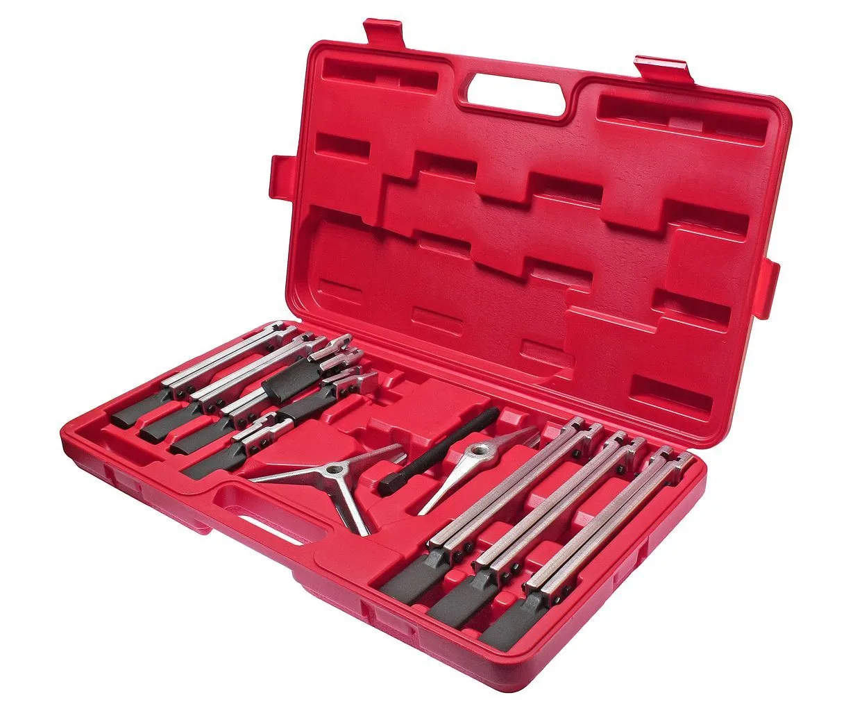 Набор съемников 2-3-х лапых 100, 200, 250мм 12 предметов в кейсе JTC купить