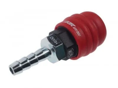 Переходник для компрессора 9мм быстросъемный штуцер "елочка" двухрежимный JTC