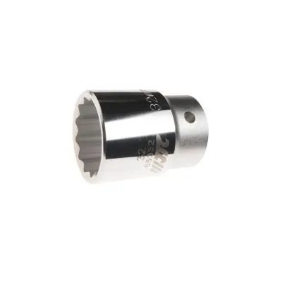 Головка торцевая 3/4" 32мм 12-ти гранная L=56мм JTC