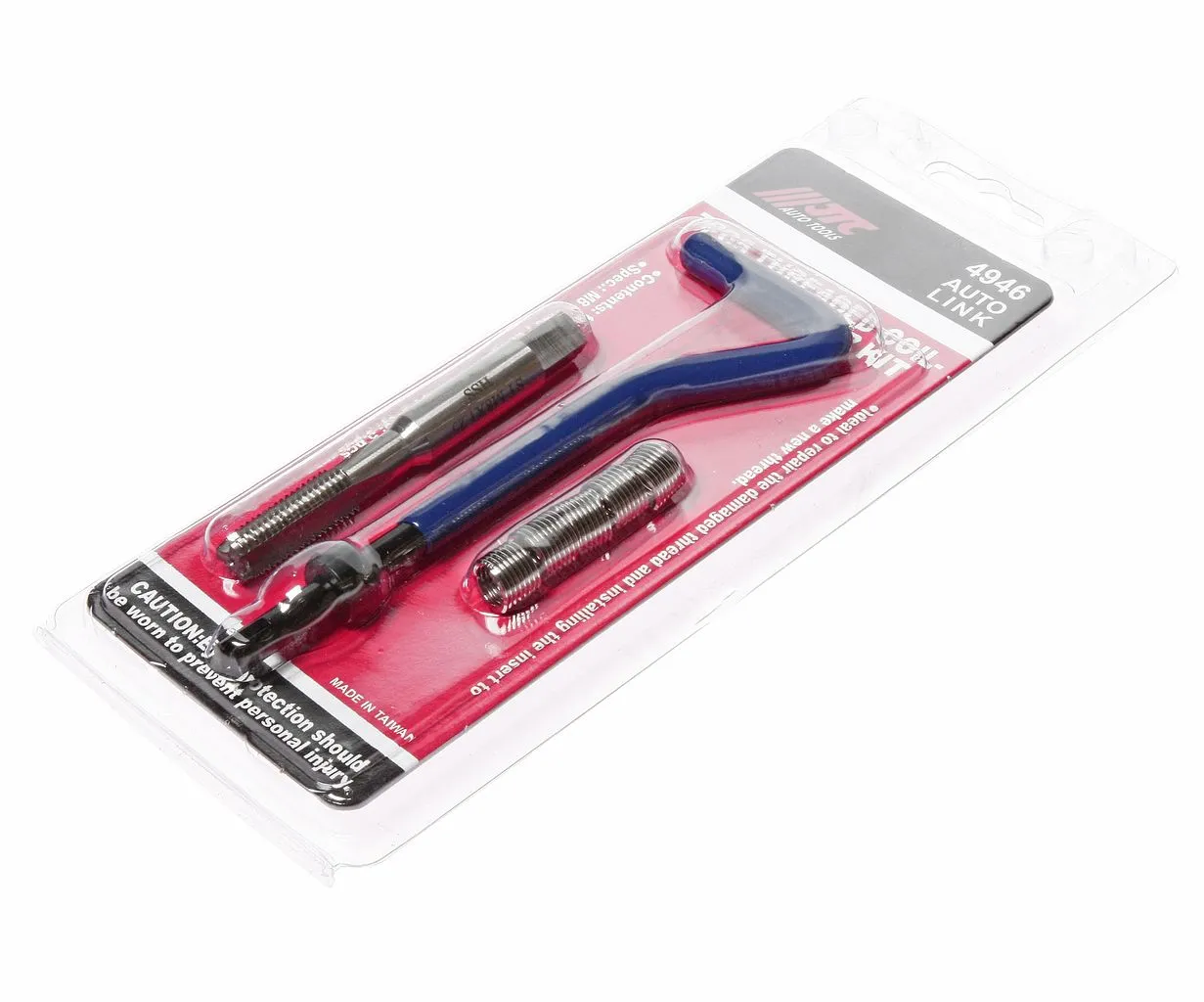 Набор инструментов и вставок для восстановления резьбы М8х1.25мм L=10.8мм 7 предметов JTC купить