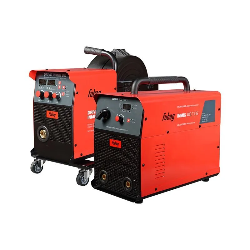 FUBAG Сварочный полуавтомат инвертор INMIG 400T DG + Подающий механизм DRIVE INMIG DG + Шланг пакет 5м  + Горелка FB 400 3m