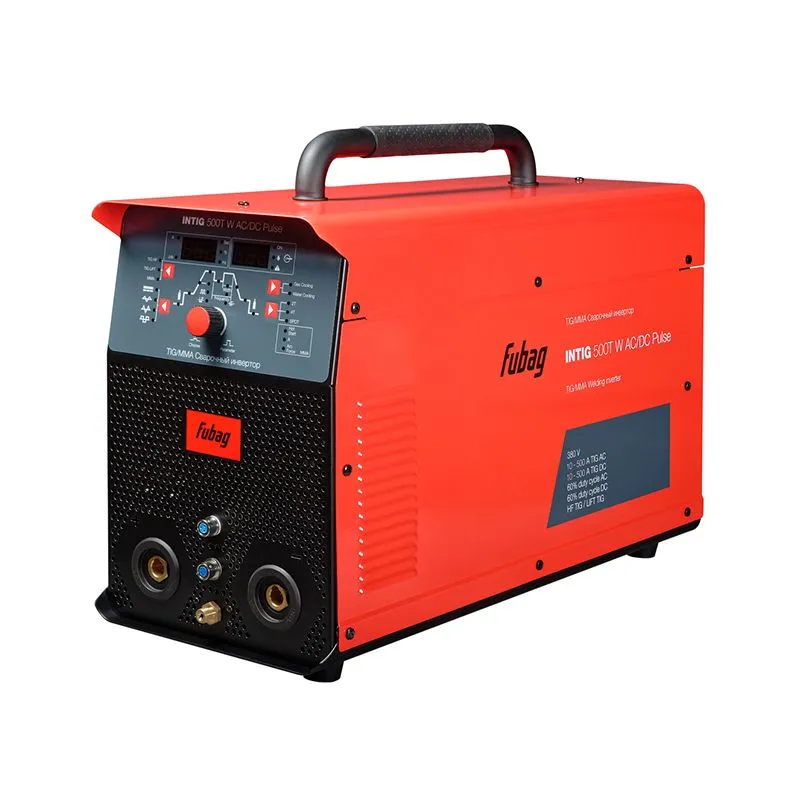 FUBAG Сварочный инверторный аргонодуговой аппарат INTIG 500 T AC/DC PULSE с горелкой FB TIG 26 5P 4m
