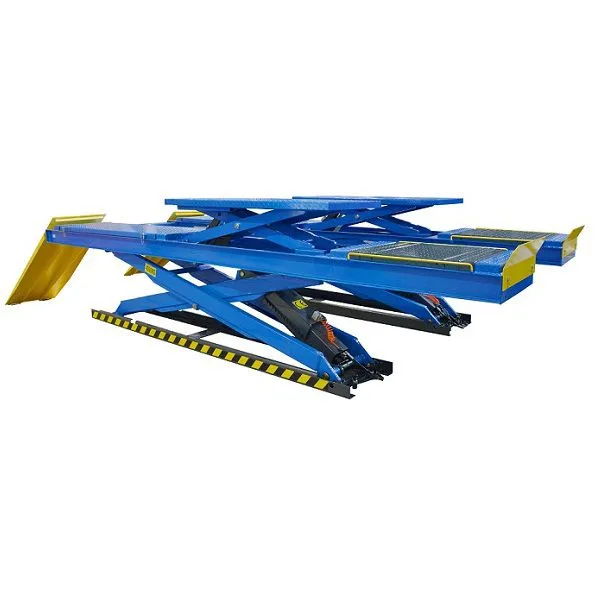 Электрогидравлический подъемник DX-4000A Двухуровневый ножничный подъемник под сход развал 4 т.